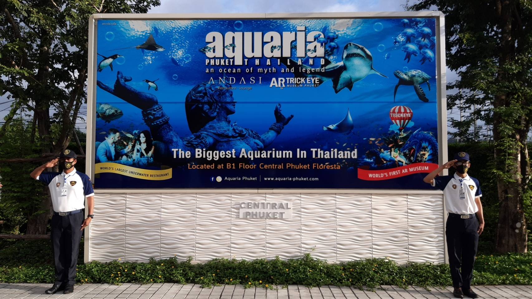 Royal Security Solutions new contract with Aquaria Phuket