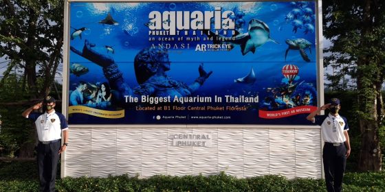 Royal Security Solutions new contract with Aquaria Phuket