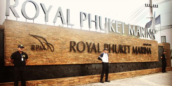 Royal Security Solutions Ltd has recently secured a prestigious security contract at Royal Phuket Marina,
